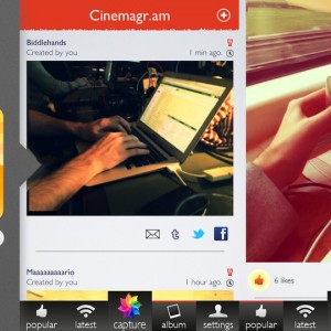 Cinemagram – ruchome zdjęcia i mini społeczność
